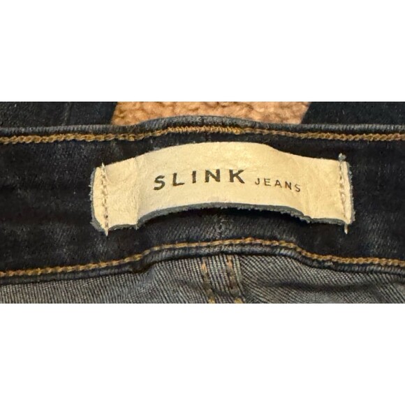 SLINK Jeans Dark Blue Curvy Straight Leg – Size 14, Nordstrom - Picture 4 of 5